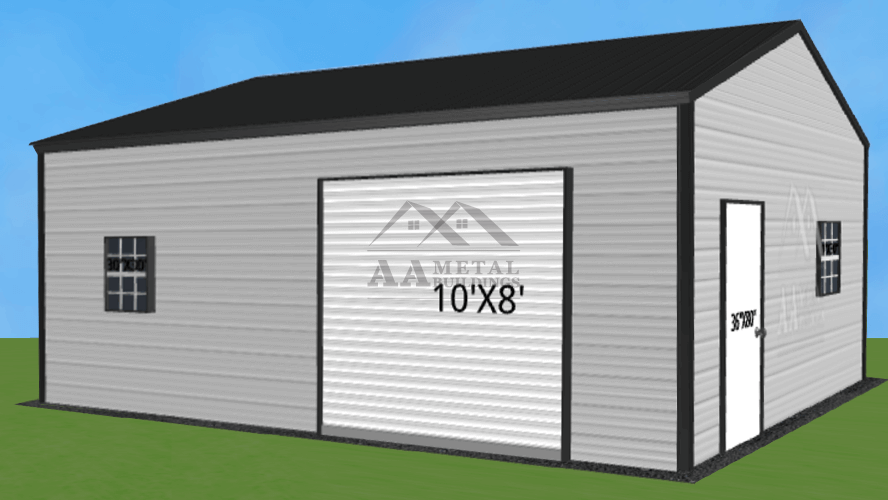 18x30 Enclosed Workshop Building