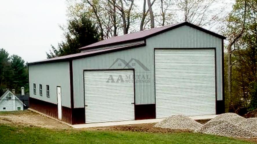 28x50_steel_garage_with_lean-to