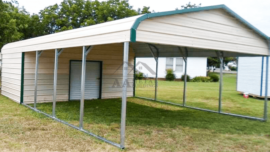 18x30 Utility Carport With Storage - Durable RV Carport With Ample  Applications