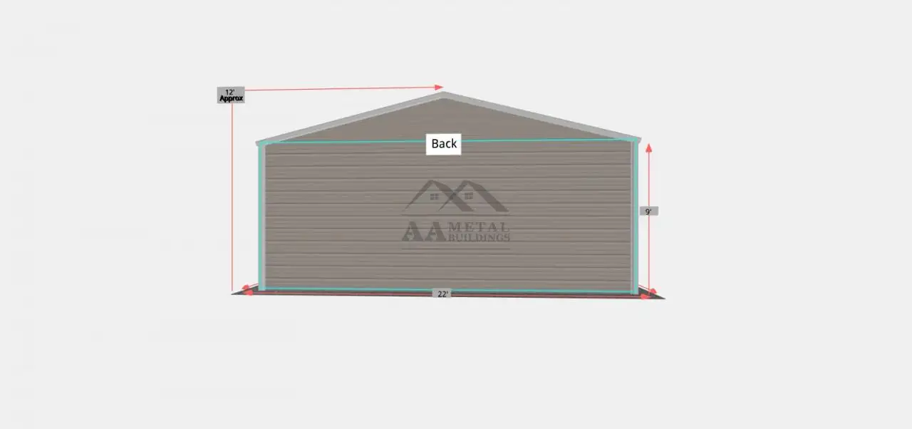 22x30 Utility Shed