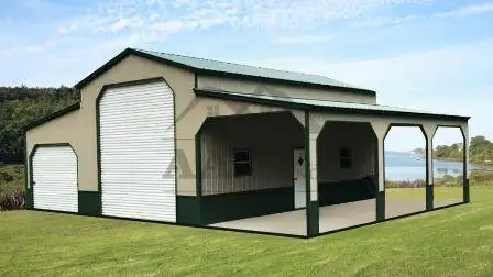 Raised Center Style Barns