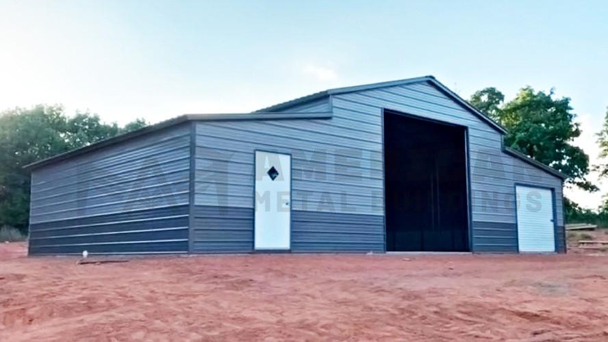48x31' Fully Enclosed Barn Building