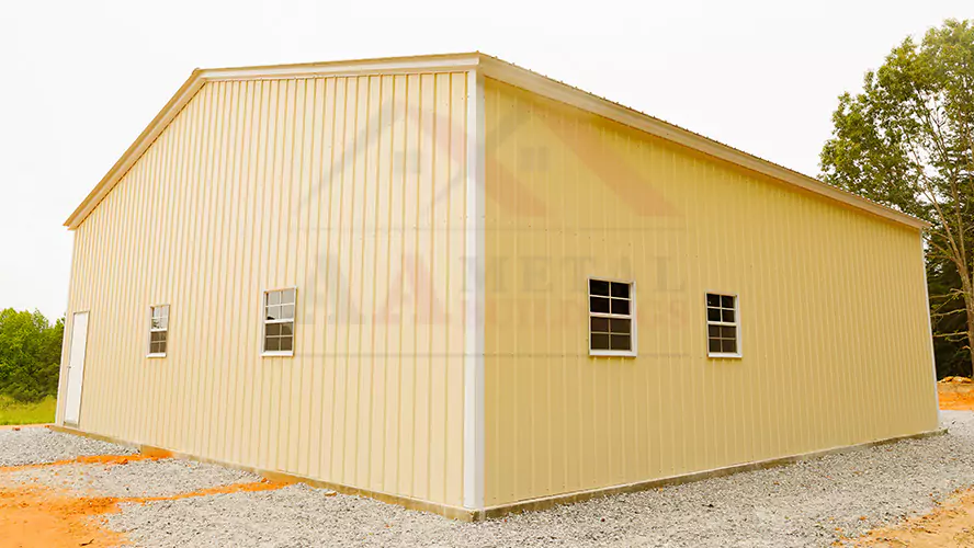 40x41x12 Vertical Roof Garage
