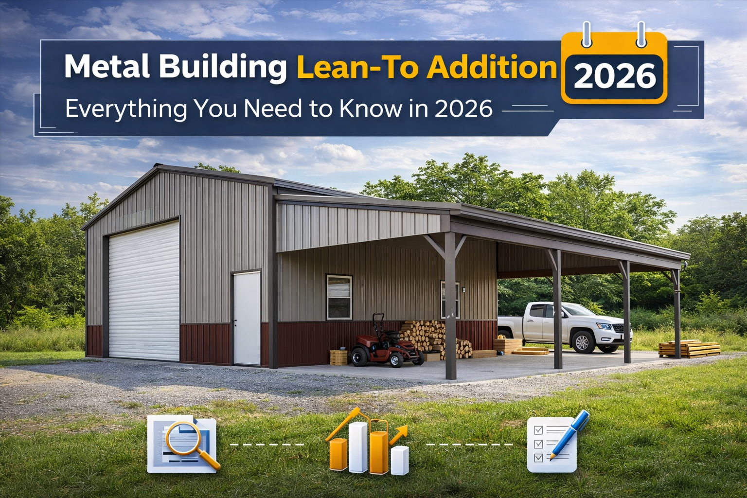 Metal Building Lean-To Addition — Everything You Need to Know in 2026 Metal Building Lean-To Addition — Everything You Need to Know in 2026