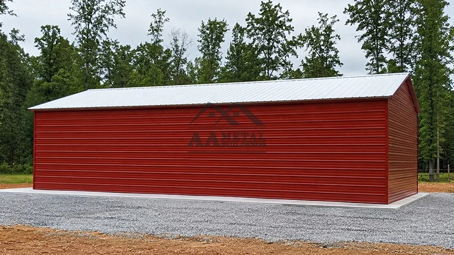 24x45 metal garages | Custom steel garages for sale near me | Delivered & Installed