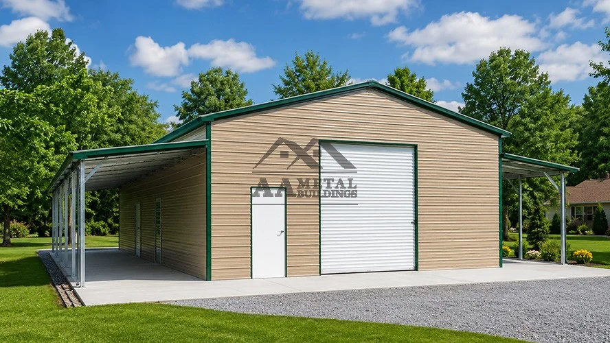 30x40x9 metal garage | custom & Durable
